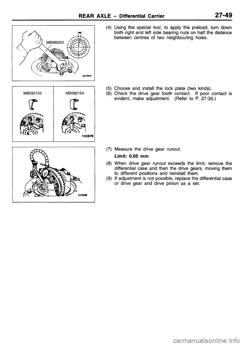 MITSUBISHI L400 1995  Workshop  Service Repair Manual 
