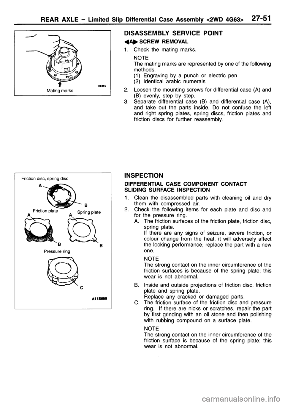 MITSUBISHI L400 1995  Workshop  Service Repair Manual 
