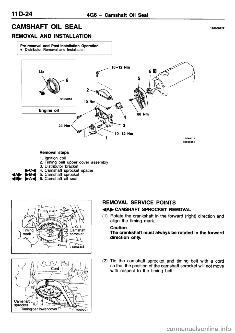 MITSUBISHI L400 1995  Workshop  Service Repair Manual 
