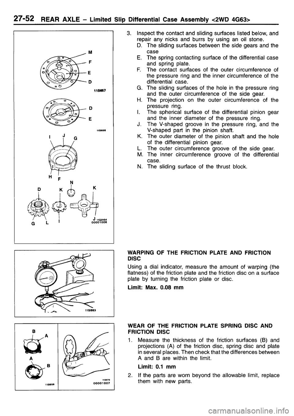 MITSUBISHI L400 1995  Workshop  Service Repair Manual 