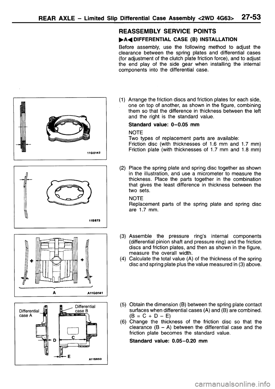MITSUBISHI L400 1995  Workshop  Service Repair Manual 