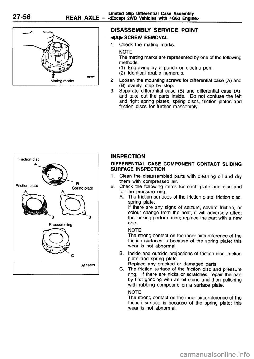 MITSUBISHI L400 1995  Workshop  Service Repair Manual 