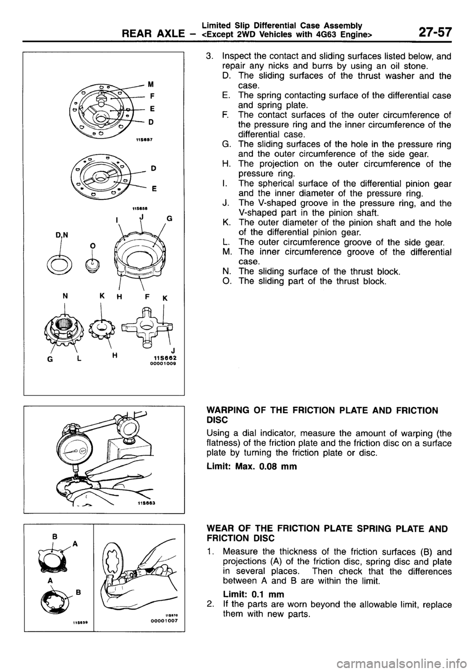 MITSUBISHI L400 1995  Workshop  Service Repair Manual 