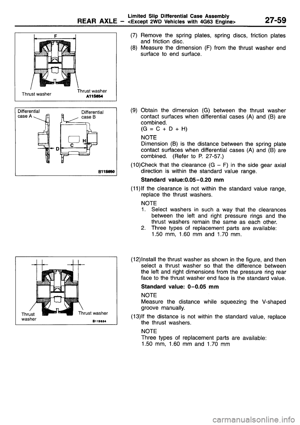 MITSUBISHI L400 1995  Workshop  Service Repair Manual 