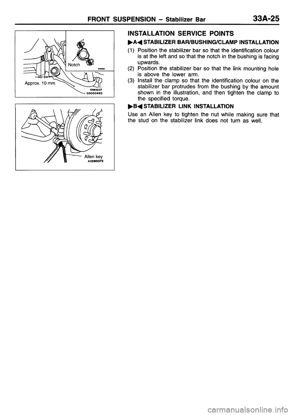 MITSUBISHI L400 1995  Workshop  Service Repair Manual 