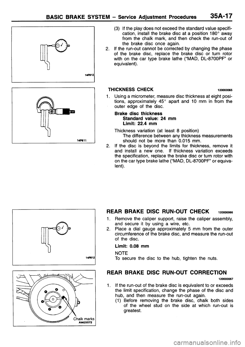 MITSUBISHI L400 1995  Workshop  Service Repair Manual 