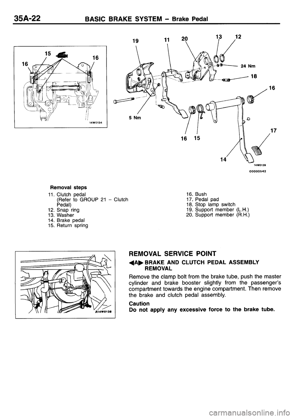 MITSUBISHI L400 1995  Workshop  Service Repair Manual 