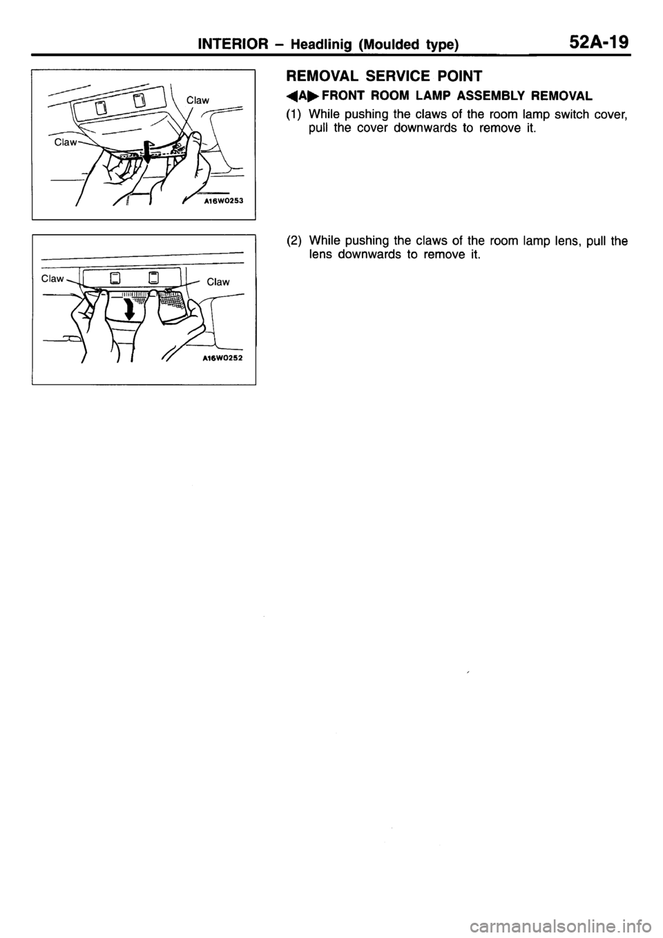 MITSUBISHI L400 1995  Workshop  Service Repair Manual 