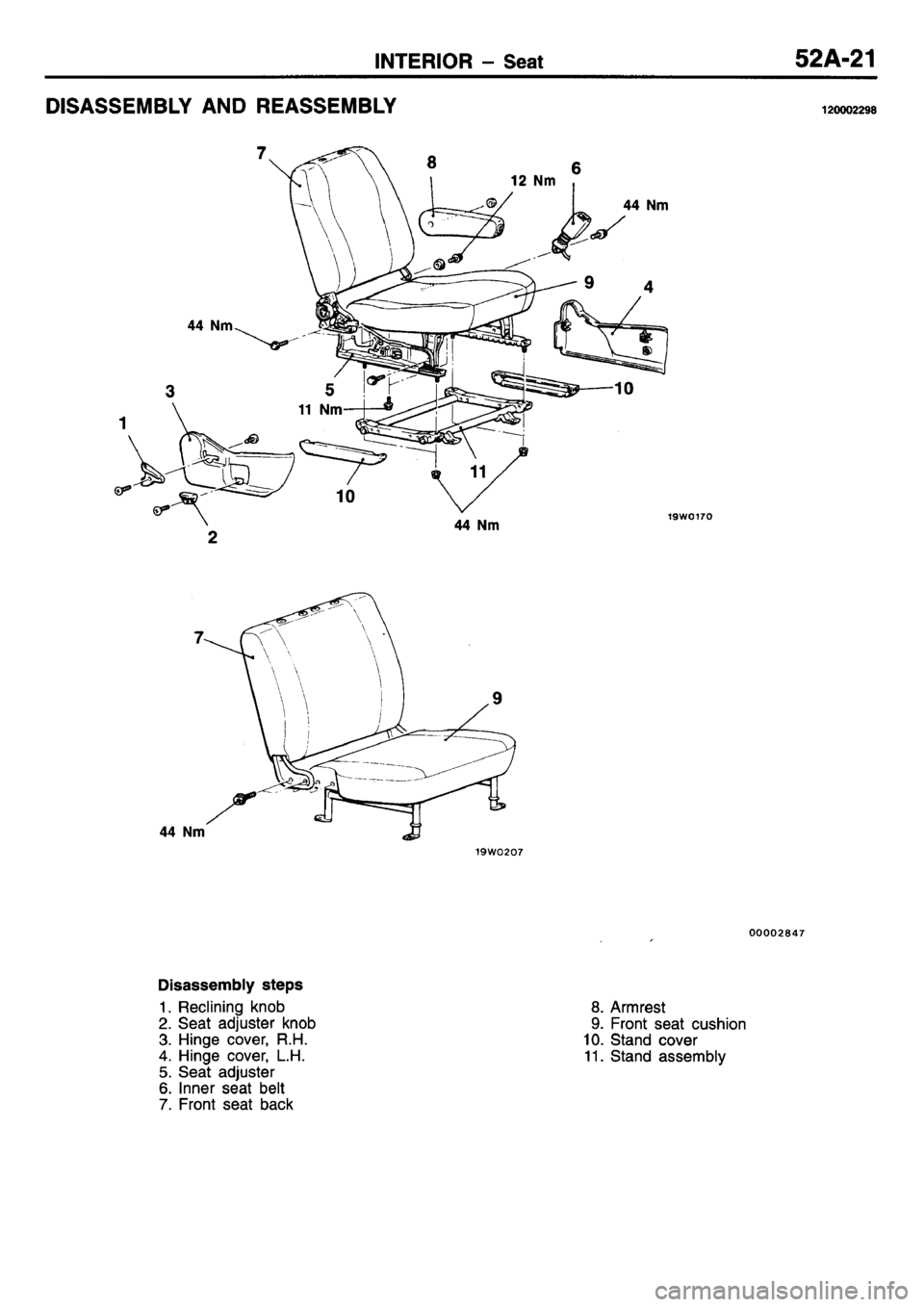 MITSUBISHI L400 1995  Workshop  Service Repair Manual 