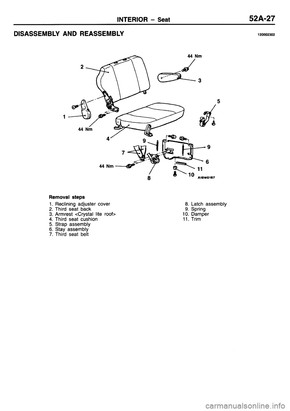 MITSUBISHI L400 1995  Workshop  Service Repair Manual 