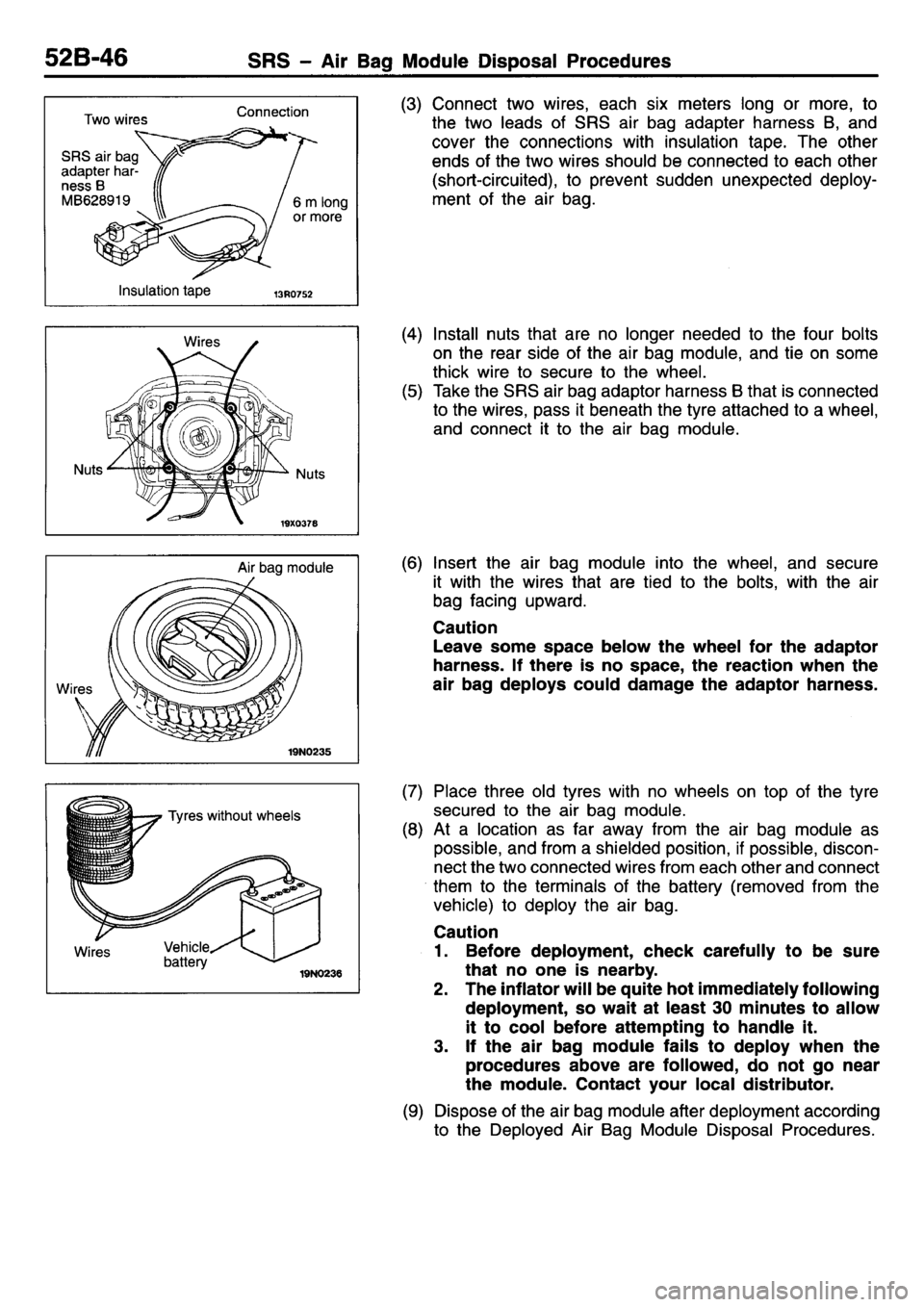 MITSUBISHI L400 1995  Workshop  Service Repair Manual 