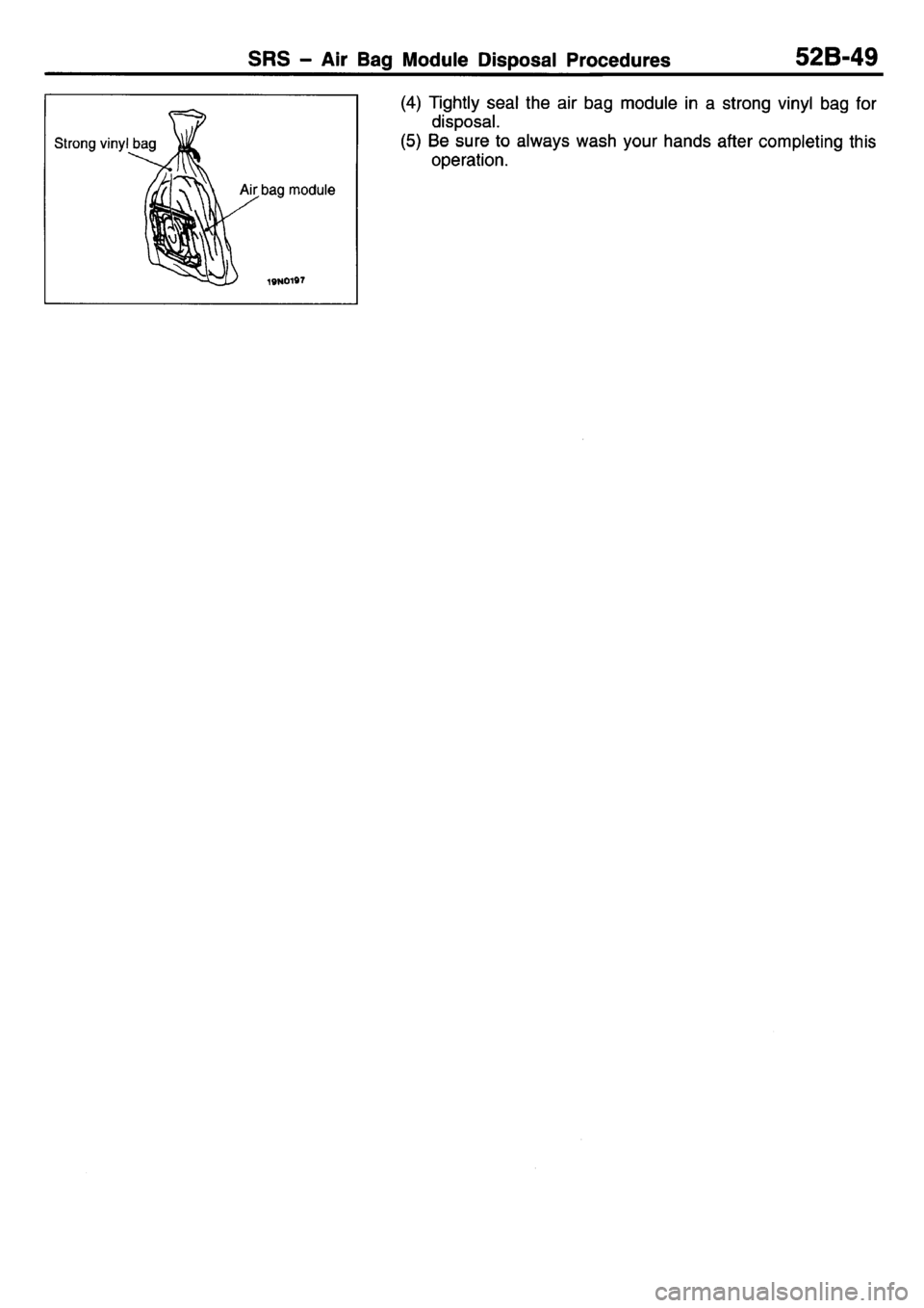 MITSUBISHI L400 1995  Workshop  Service Repair Manual 