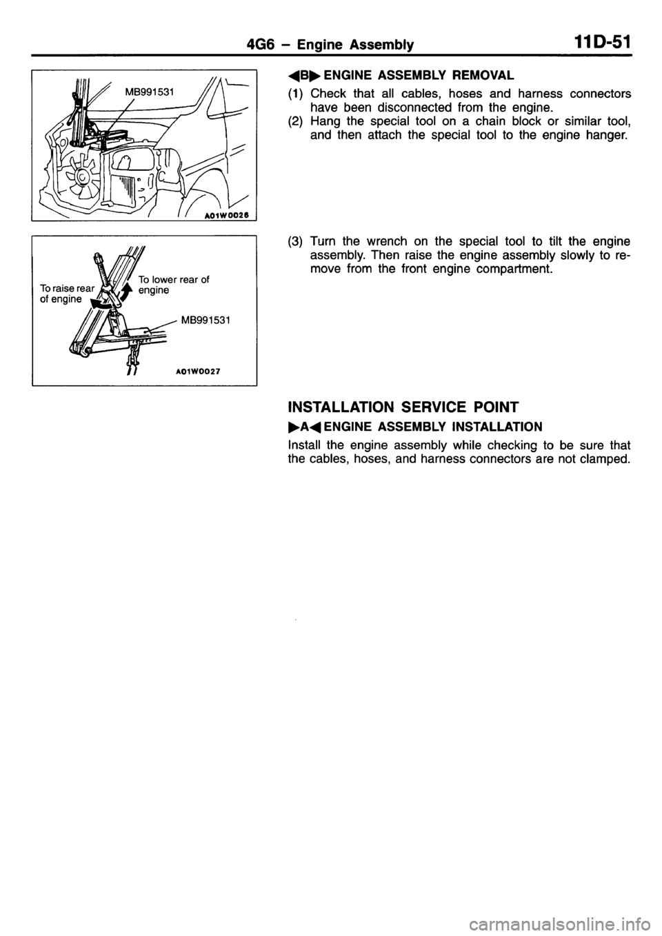 MITSUBISHI L400 1995  Workshop  Service Repair Manual 