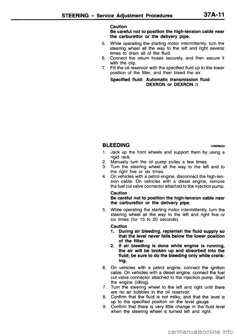 MITSUBISHI L400 1995  Workshop  Service Repair Manual 