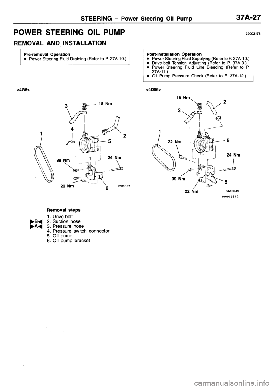 MITSUBISHI L400 1995  Workshop  Service Repair Manual 