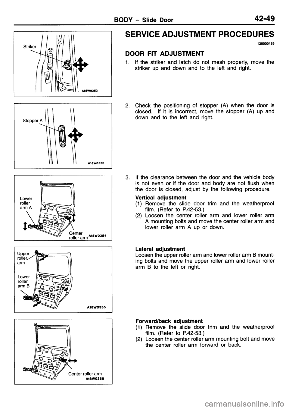 MITSUBISHI L400 1995  Workshop  Service Repair Manual 