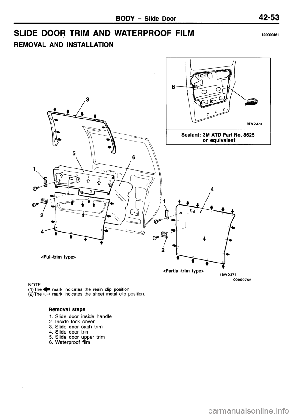 MITSUBISHI L400 1995  Workshop  Service Repair Manual 