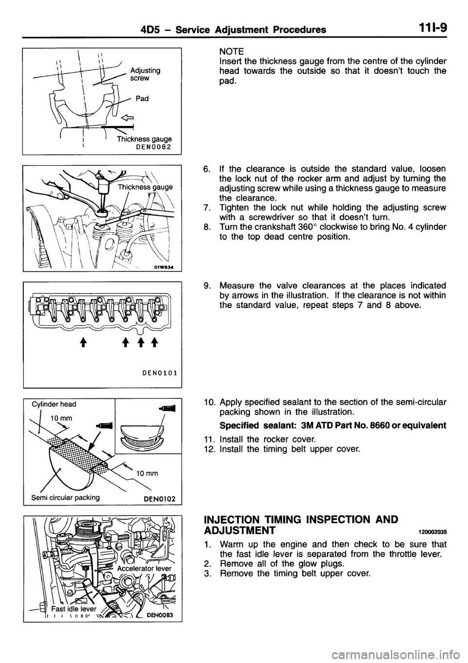 MITSUBISHI L400 1995  Workshop  Service Repair Manual 