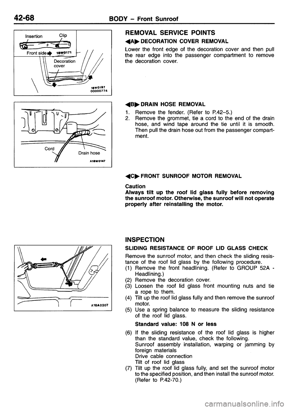 MITSUBISHI L400 1995  Workshop  Service Repair Manual 