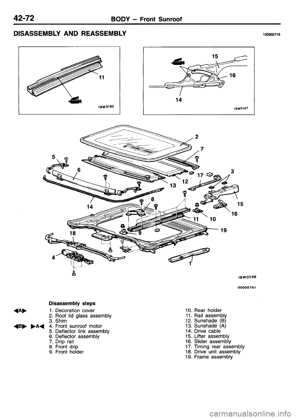 MITSUBISHI L400 1995  Workshop  Service Repair Manual 