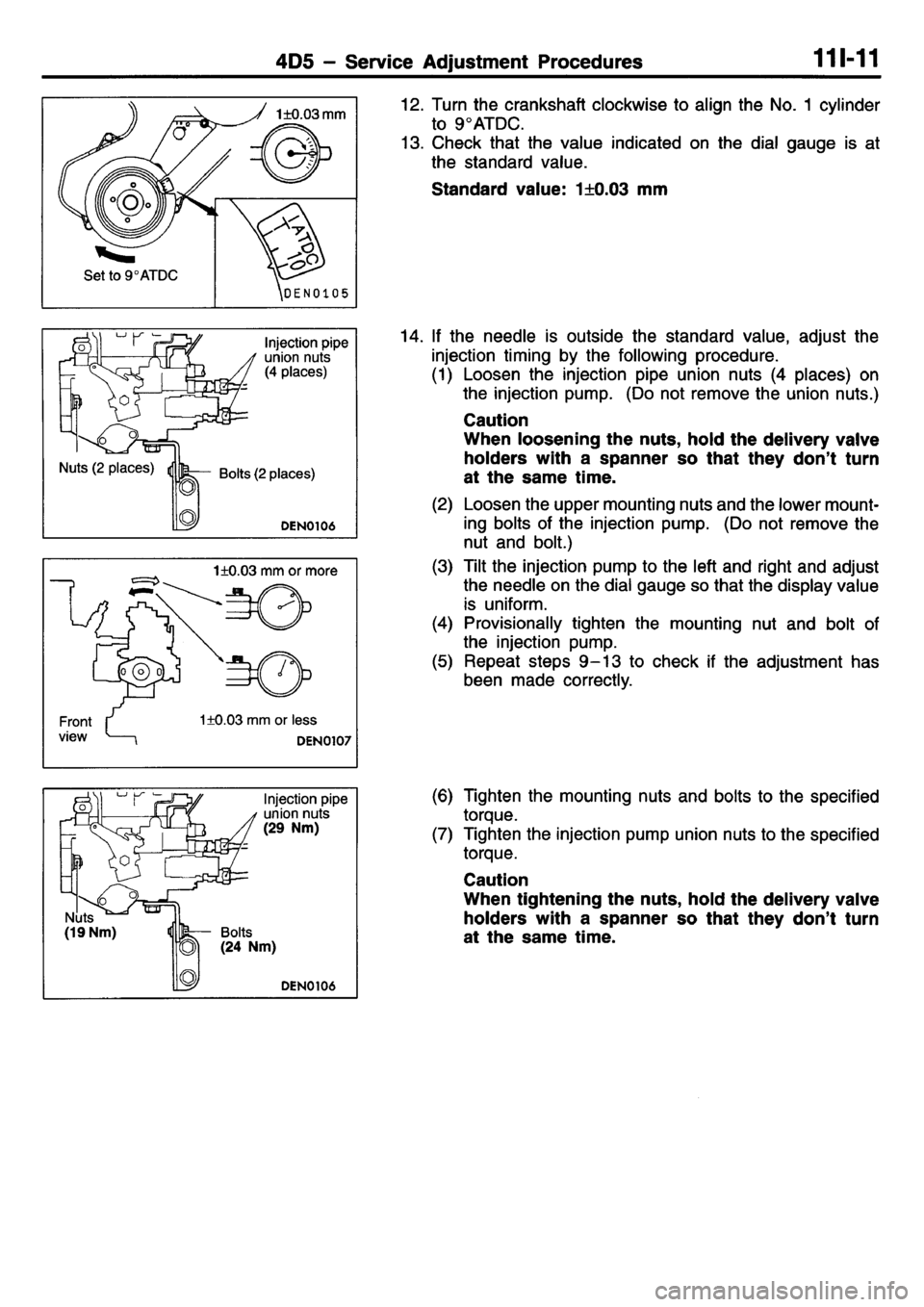MITSUBISHI L400 1995  Workshop  Service Repair Manual 