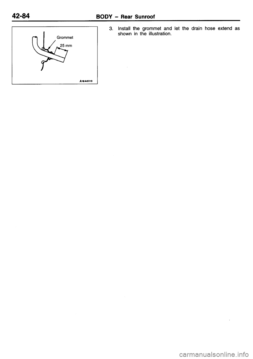 MITSUBISHI L400 1995  Workshop  Service Repair Manual 