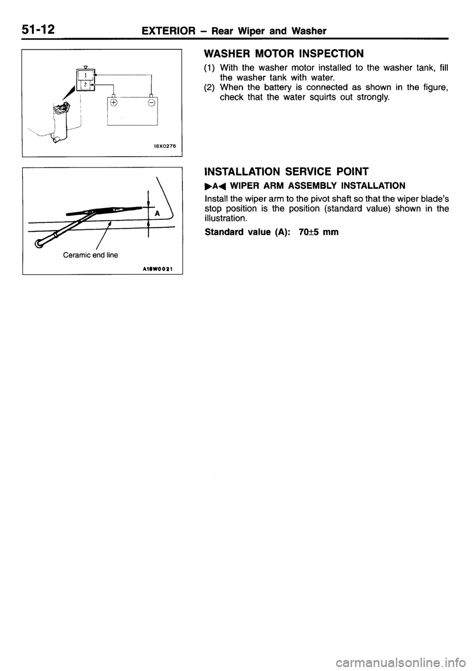 MITSUBISHI L400 1995  Workshop  Service Repair Manual 