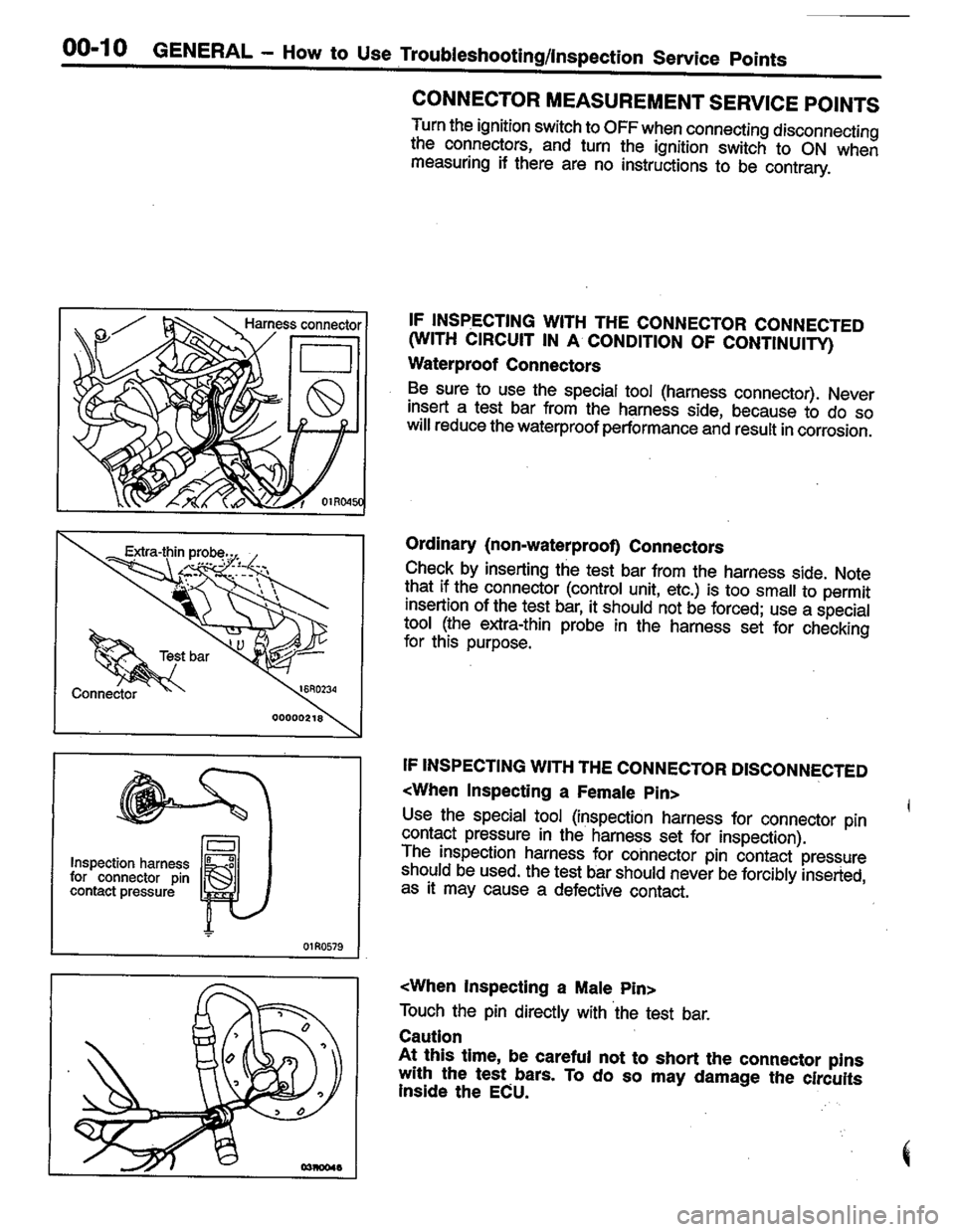 MITSUBISHI LANCER 1996  Workshop  Service Repair Manual 