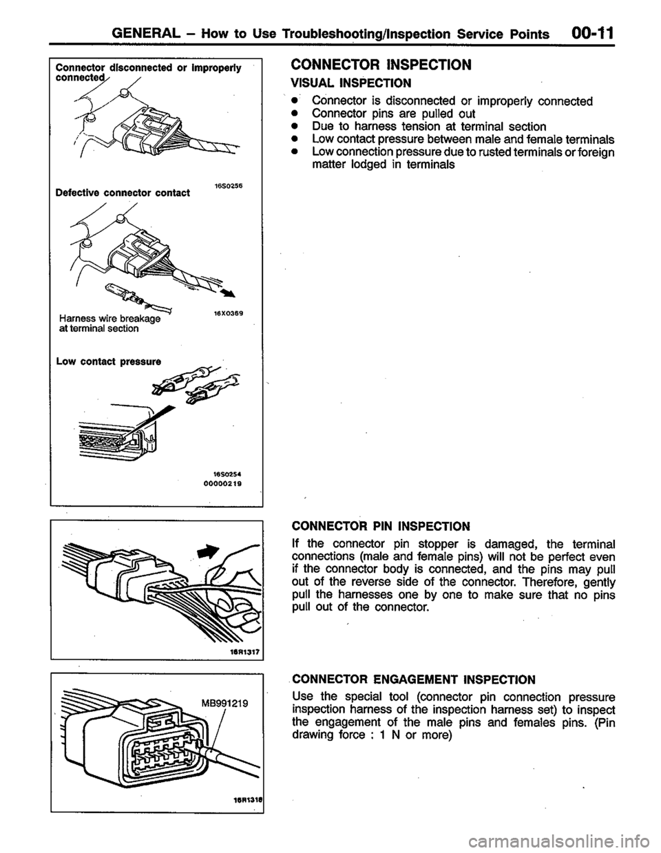 MITSUBISHI LANCER 1996  Workshop  Service Repair Manual 