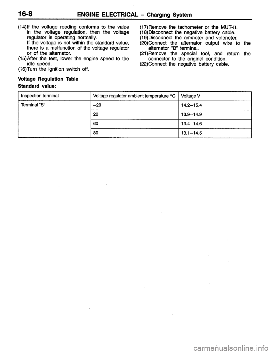 MITSUBISHI LANCER 1996  Workshop  Service Repair Manual 