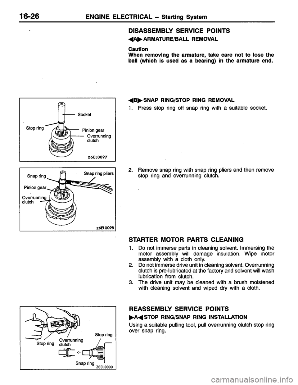 MITSUBISHI LANCER 1996  Workshop  Service Repair Manual 