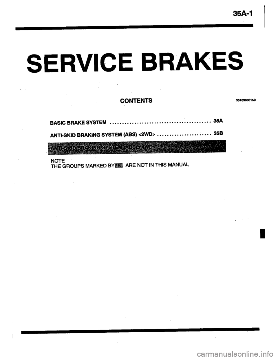 MITSUBISHI LANCER 1996  Workshop  Service Repair Manual 