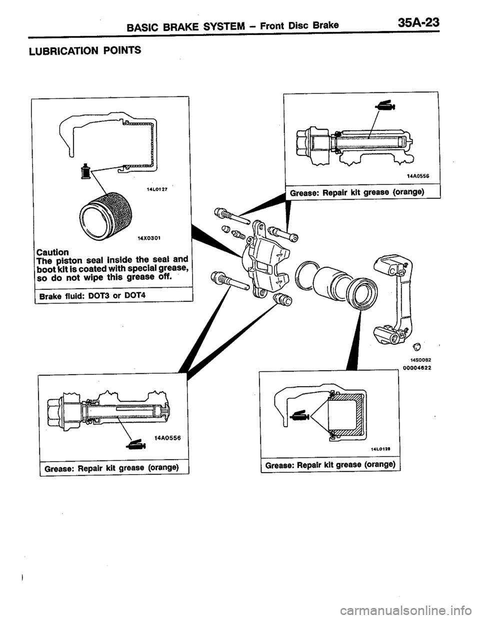MITSUBISHI LANCER 1996  Workshop  Service Repair Manual 