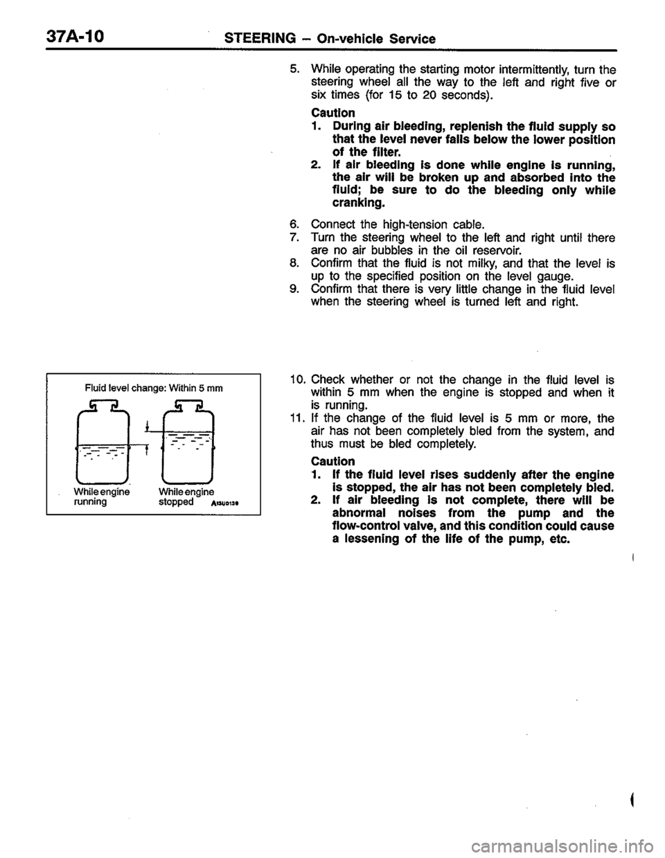 MITSUBISHI LANCER 1996  Workshop  Service Repair Manual 