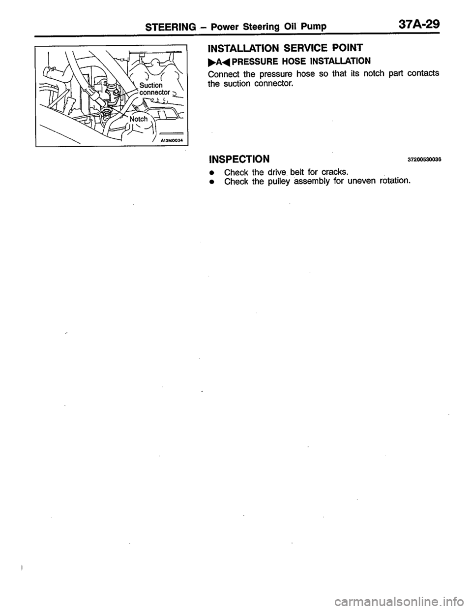 MITSUBISHI LANCER 1996  Workshop  Service Repair Manual 