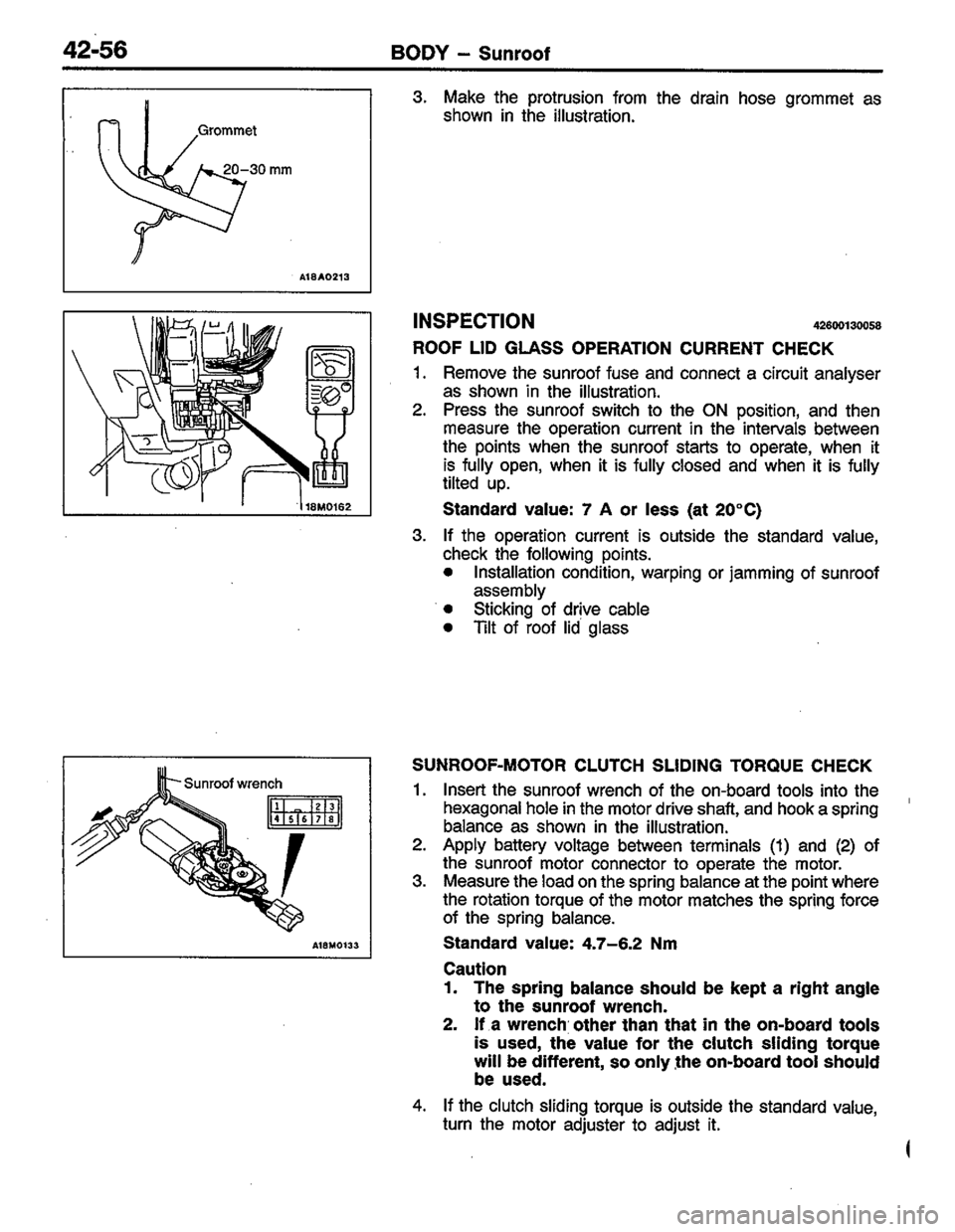 MITSUBISHI LANCER 1996  Workshop  Service Repair Manual 