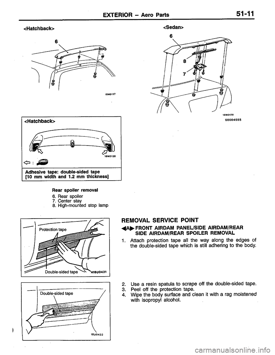 MITSUBISHI LANCER 1996  Workshop  Service Repair Manual 