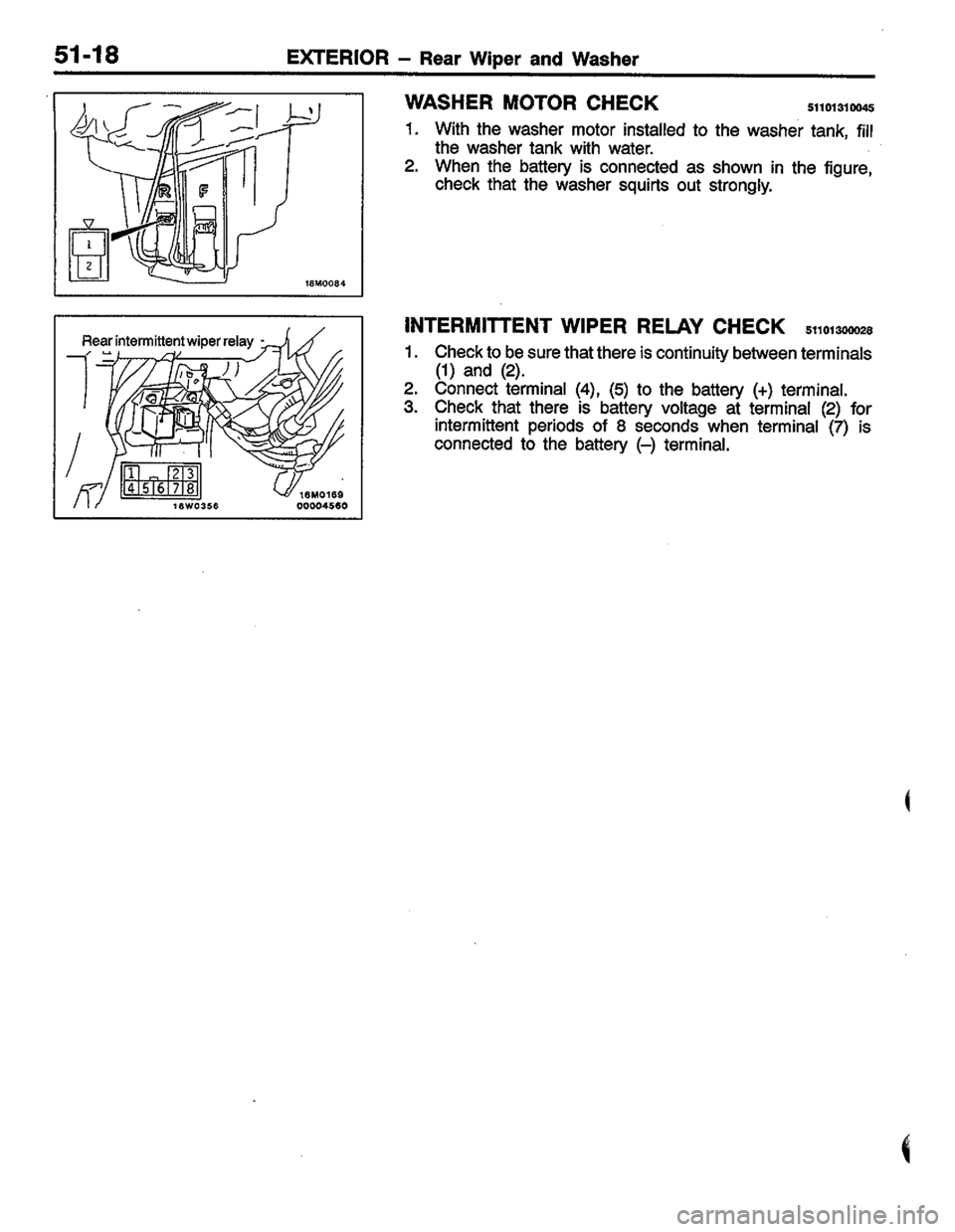MITSUBISHI LANCER 1996  Workshop  Service Repair Manual 