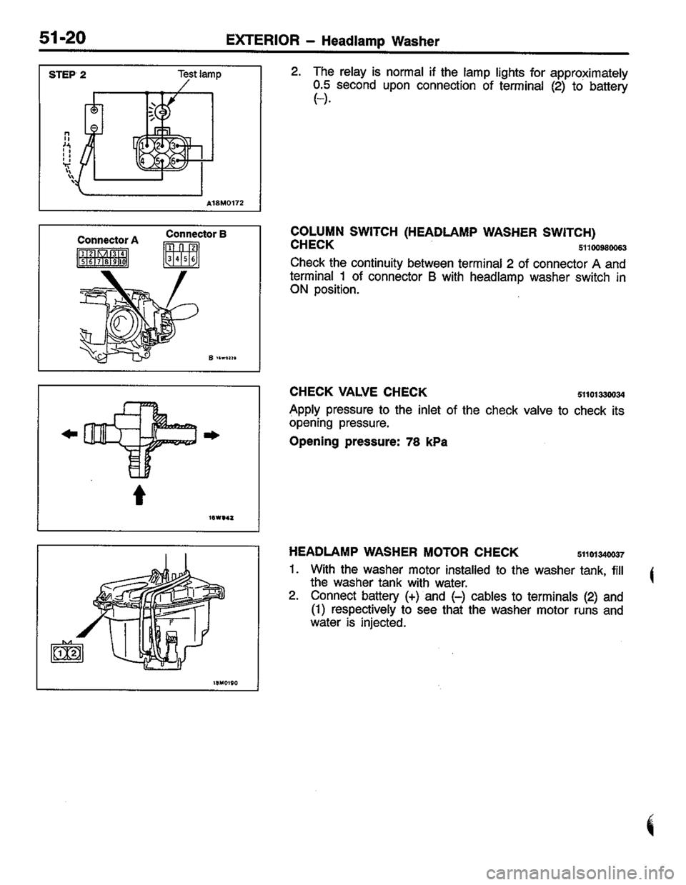 MITSUBISHI LANCER 1996  Workshop  Service Repair Manual 