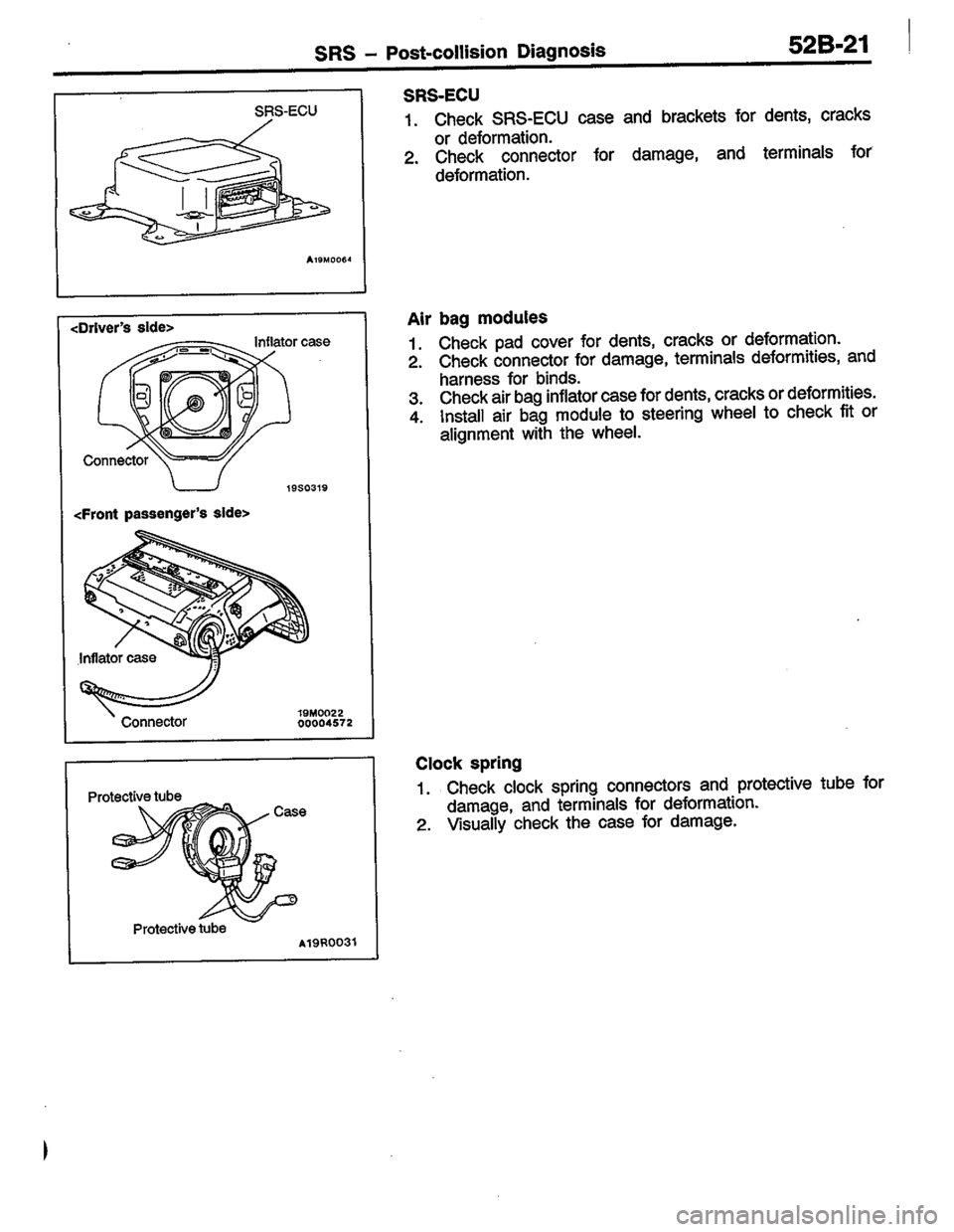 MITSUBISHI LANCER 1996  Workshop  Service Repair Manual 