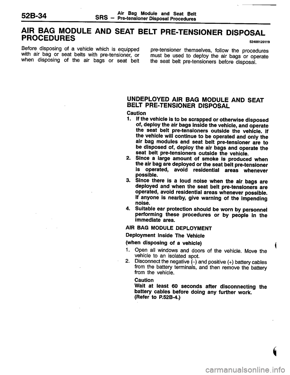 MITSUBISHI LANCER 1996  Workshop  Service Repair Manual 