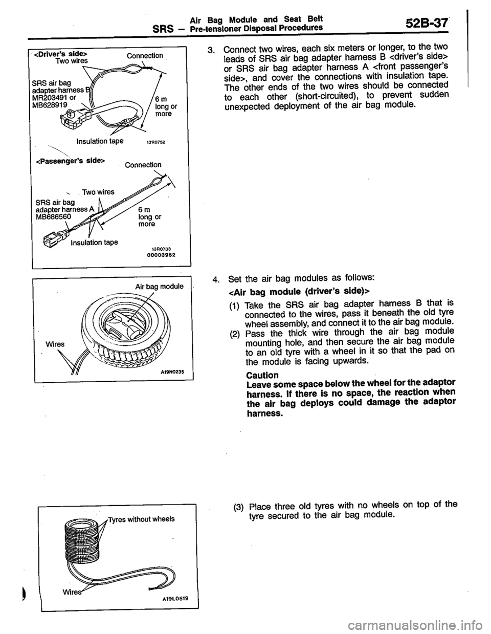 MITSUBISHI LANCER 1996  Workshop  Service Repair Manual 