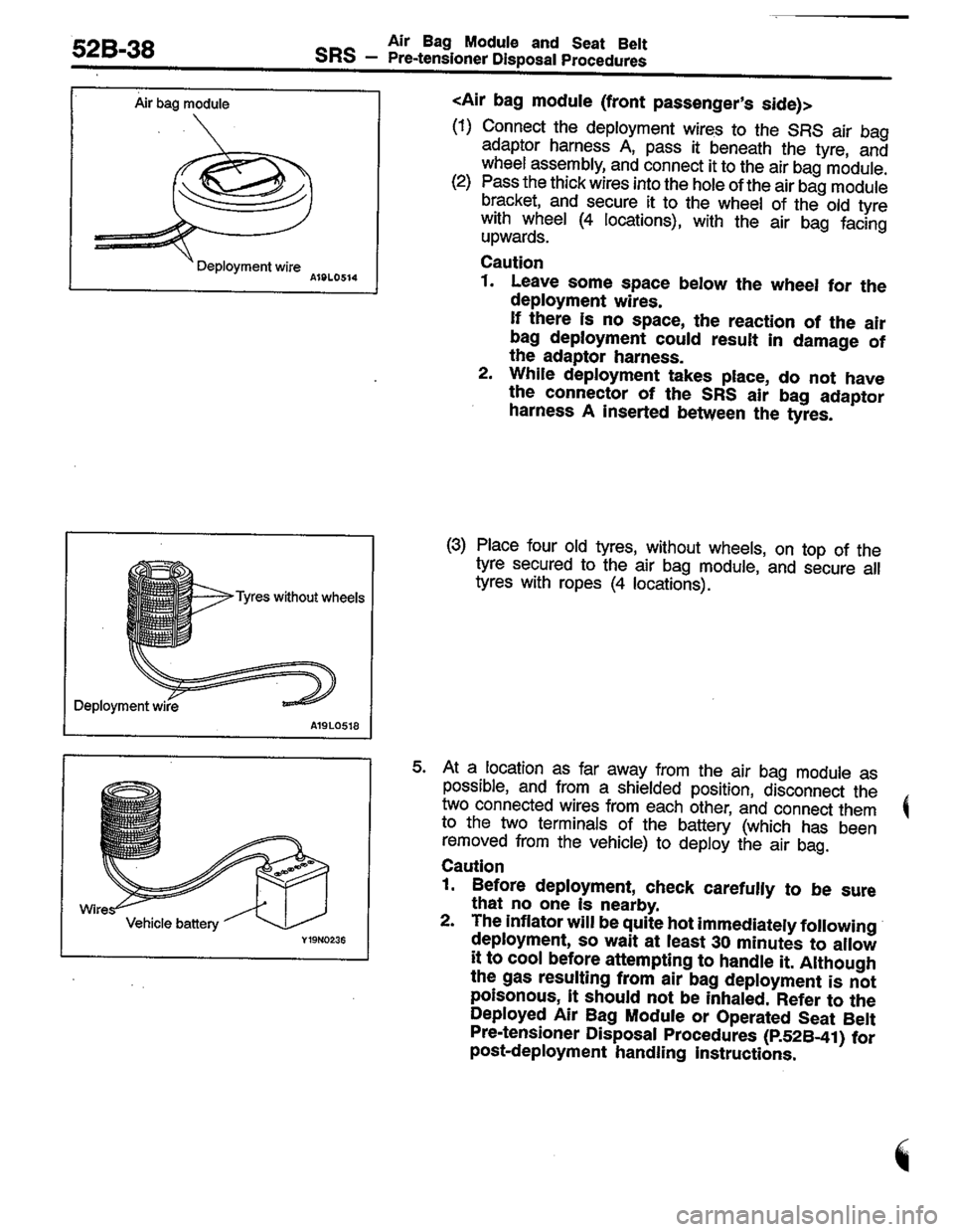 MITSUBISHI LANCER 1996  Workshop  Service Repair Manual 
