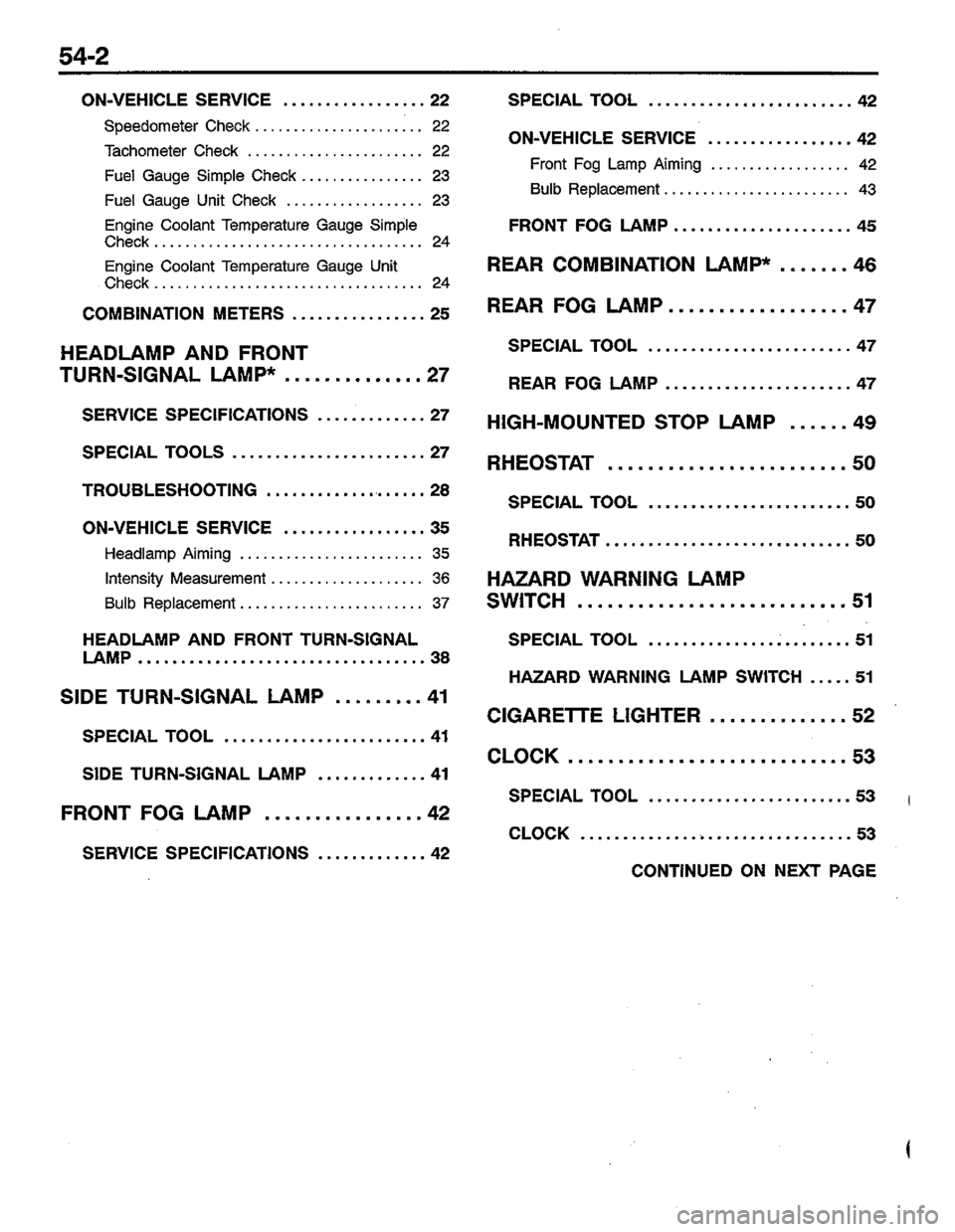 MITSUBISHI LANCER 1996  Workshop  Service Repair Manual 
