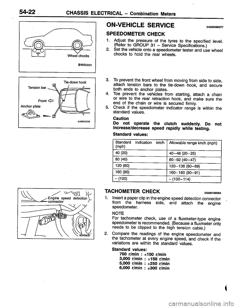 MITSUBISHI LANCER 1996  Workshop  Service Repair Manual 