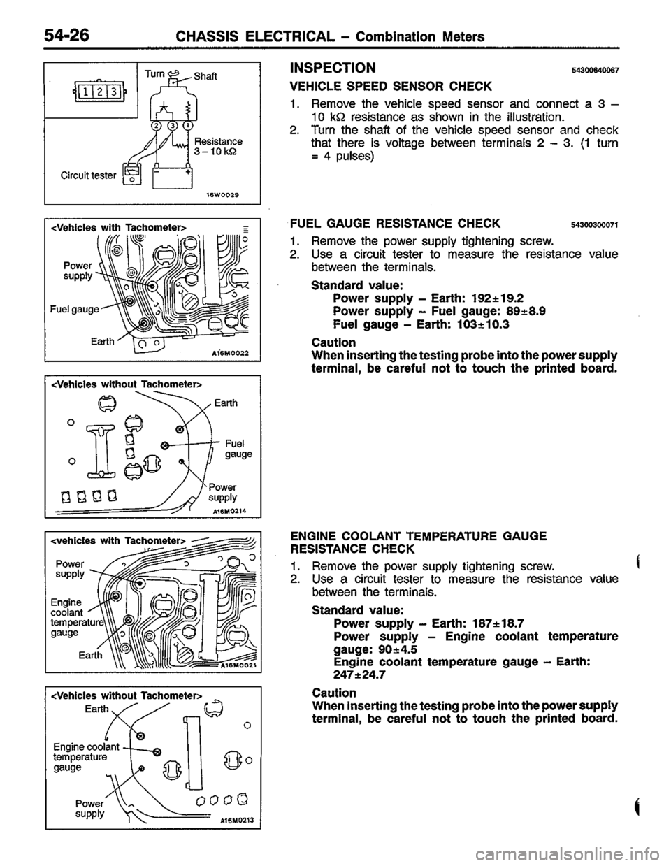 MITSUBISHI LANCER 1996  Workshop  Service Repair Manual 