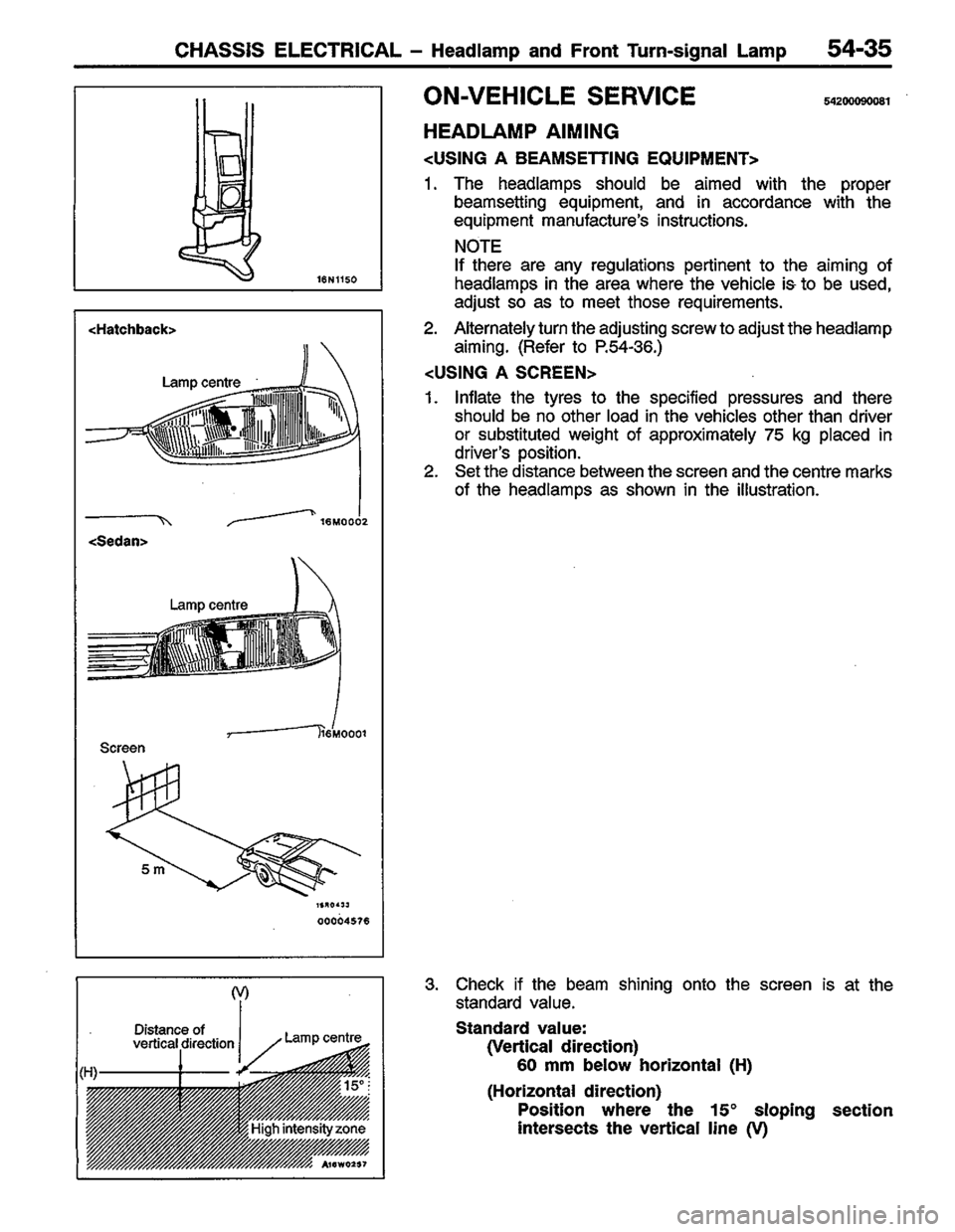 MITSUBISHI LANCER 1996  Workshop  Service Repair Manual 