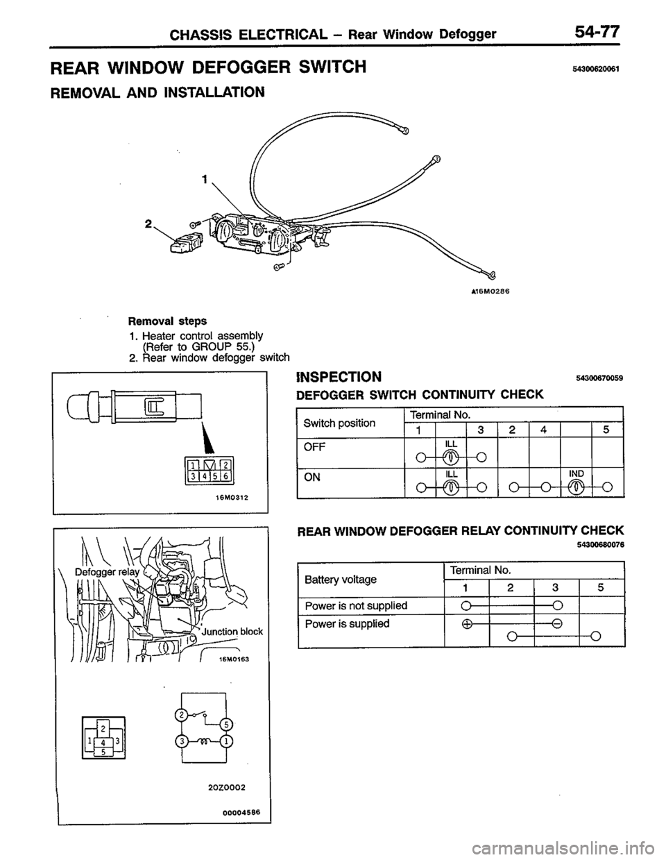 MITSUBISHI LANCER 1996  Workshop  Service Repair Manual 