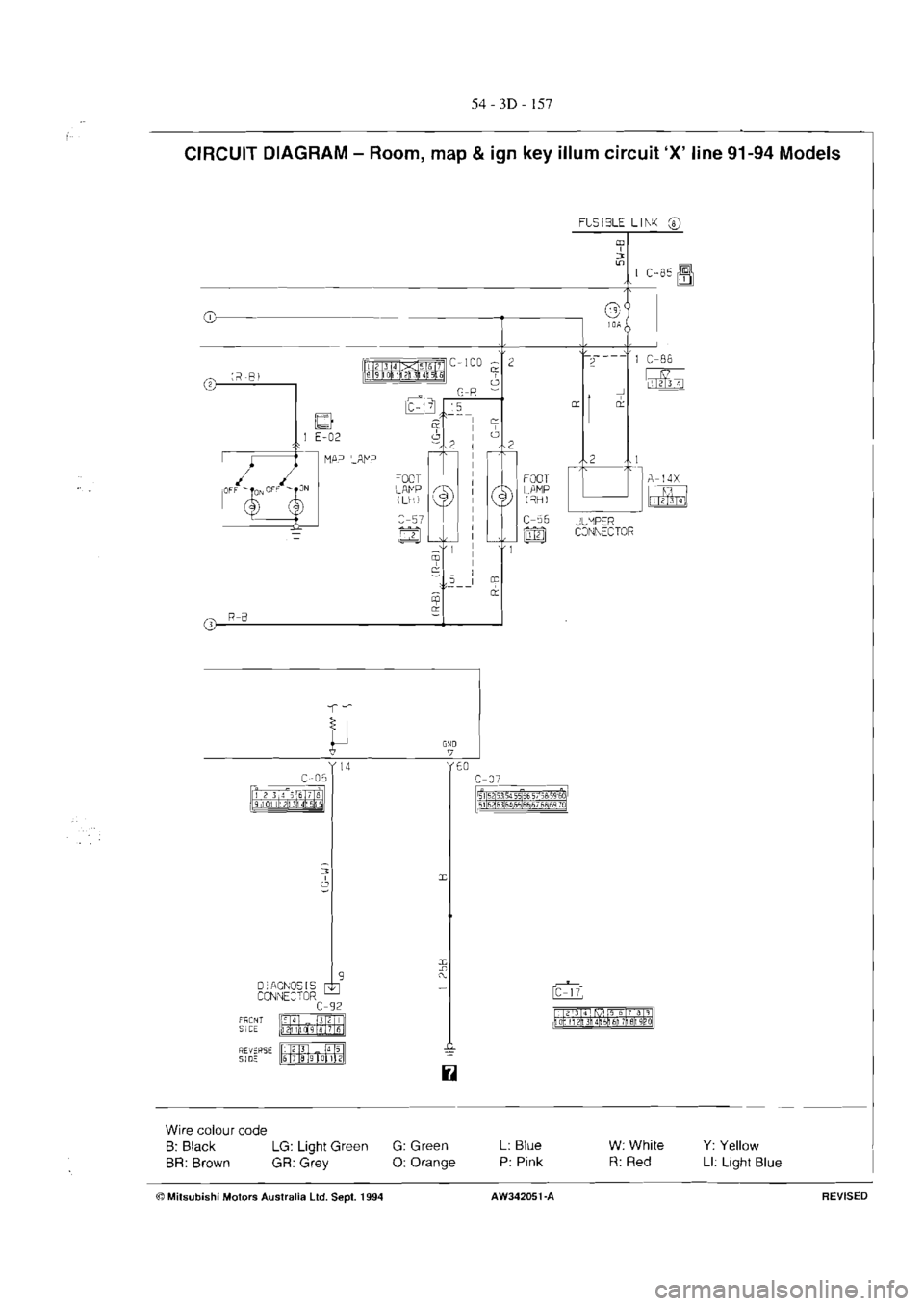 MITSUBISHI MAGNA 2005  Workshop Manual 