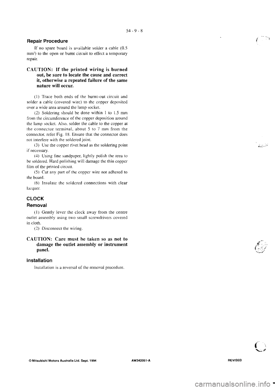 MITSUBISHI MAGNA 2005  Workshop Manual 